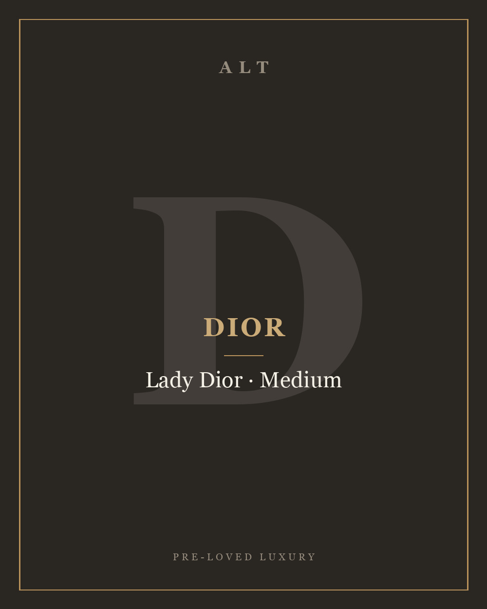 Dior Lady Dior Medium